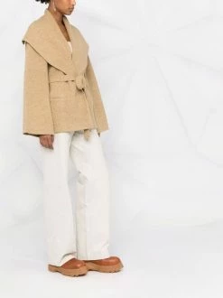 Cheap 🎉 ( New Season ) Oversized Lapels Belted Cardigan By Totême 🥰 -Totême sale2022 17668567 36983577 600