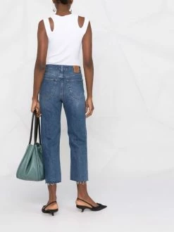 Top 10 👏 ( New Season ) Cropped Straight-leg 👖 Jeans By Totême 😉 -Totême sale2022 17762753 37320148 600