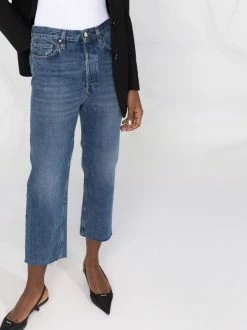 Top 10 👏 ( New Season ) Cropped Straight-leg 👖 Jeans By Totême 😉 -Totême sale2022 17762753 37374290 600