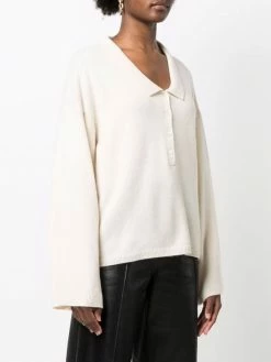 Outlet ❤️ ( New Season ) Chelsea-collar Cashmere Jumper By Totême 🥰 -Totême sale2022 17794617 37964218 600