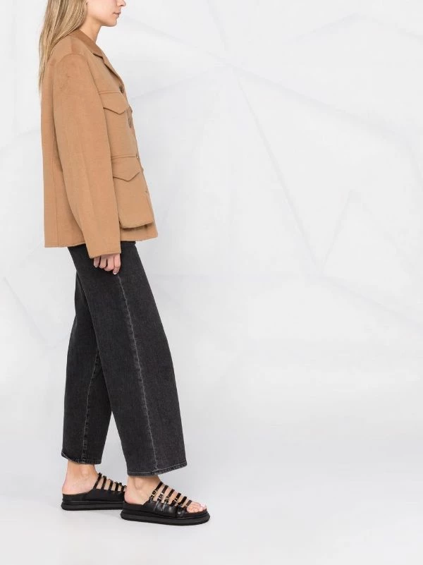 Brand new 🎉 ( New Season ) Army Doublé Flap-pocket Jacket By Totême ✔️ 4 Brand new 🎉 ( New Season ) Army Doublé Flap-pocket Jacket By Totême ✔️ - Image 4