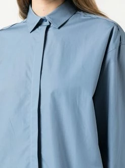 Cheapest ❤️ ( New Season ) Oversized Organic Cotton 👕 Shirt By Totême 🧨 -Totême sale2022 17822165 37650547 600