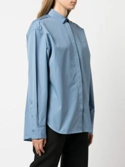 Cheapest ❤️ ( New Season ) Oversized Organic Cotton 👕 Shirt By Totême 🧨 -Totême sale2022 17822165 37651559 600