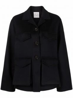 Hot Sale 😍 ( New Season ) Army Doublé Flap-pocket Jacket By Totême 🤩