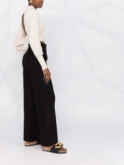 Best Sale 😍 ( New Season ) Wide-leg Tailored Trousers By Totême 🔥 -Totême sale2022 17876923 37877572 600