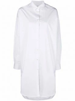 New 🥰 ( New Season ) Drop Shoulder Long 👕 Shirt By Totême 🧨