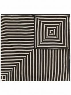 Best deal 👏 ( New Season ) Logo Striped Scarf By Totême 🥰