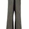 Brand new 🔔 ( New Season ) Striped Wide-leg Silk Trousers By Totême 🌟