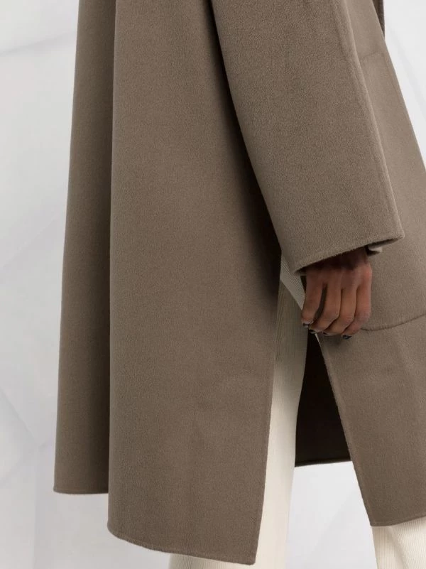 Top 10 🥰 ( New Season ) Doublé Patch-pocket Cape 🧥 Coat By Totême 💯 3 Top 10 🥰 ( New Season ) Doublé Patch-pocket Cape 🧥 Coat By Totême 💯 - Image 3