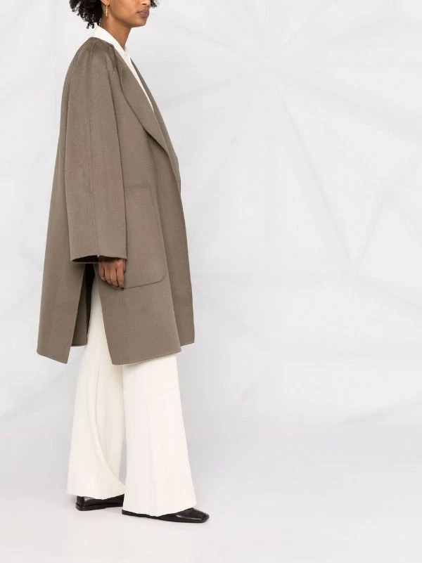 Top 10 🥰 ( New Season ) Doublé Patch-pocket Cape 🧥 Coat By Totême 💯 6 Top 10 🥰 ( New Season ) Doublé Patch-pocket Cape 🧥 Coat By Totême 💯 - Image 6