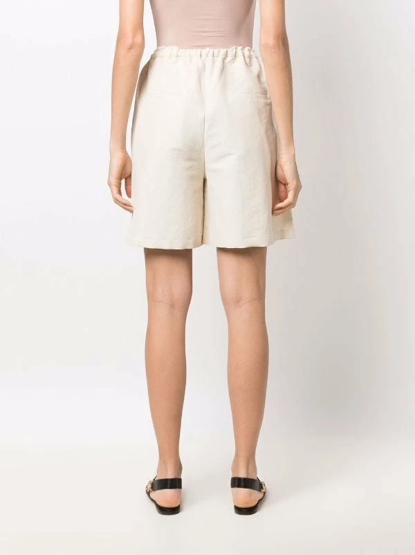 Cheapest ❤️ ( New Season ) Straight-leg Track Shorts By Totême ❤️ 4 Cheapest ❤️ ( New Season ) Straight-leg Track Shorts By Totême ❤️ - Image 4