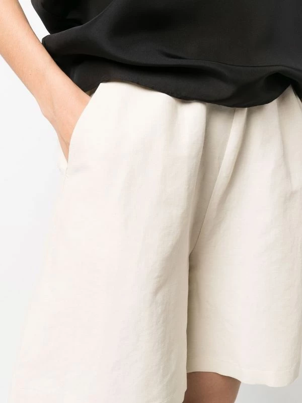 Cheapest ❤️ ( New Season ) Straight-leg Track Shorts By Totême ❤️ 5 Cheapest ❤️ ( New Season ) Straight-leg Track Shorts By Totême ❤️ - Image 5