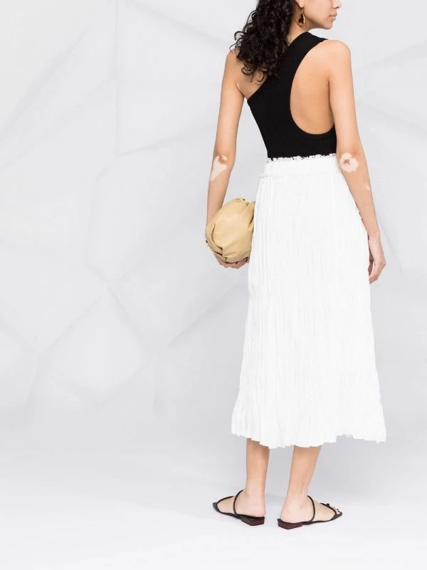 Best Pirce 🌟 ( New Season ) Crinkled High-waisted Midi 👗 Skirt By Totême 🧨 6 Best Pirce 🌟 ( New Season ) Crinkled High-waisted Midi 👗 Skirt By Totême 🧨 - Image 6