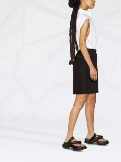 Buy ⭐ ( New Season ) Whipstitch Silk High-waisted Shorts By Totême 🎁 -Totême sale2022 18059730 38622099 600