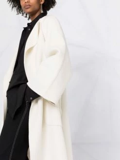 Brand new 🛒 ( New Season ) Doublé Patch-pocket Cape 🧥 Coat By Totême 🎉 -Totême sale2022 18060004 38647297 600