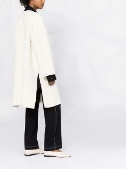 Brand new 🛒 ( New Season ) Doublé Patch-pocket Cape 🧥 Coat By Totême 🎉 -Totême sale2022 18060004 38647300 600