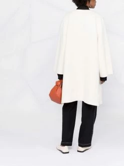 Brand new 🛒 ( New Season ) Doublé Patch-pocket Cape 🧥 Coat By Totême 🎉 -Totême sale2022 18060004 38647312 600