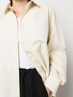 New 🧨 ( New Season ) Drop-shoulder Linen 👕 Shirt By Totême 🥰 -Totême sale2022 18071364 38389490 600