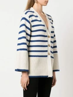 Brand new 🧨 ( New Season ) Striped Knitted Cardigan By Totême 🎉 -Totême sale2022 18150706 38711432 600