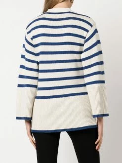 Brand new 🧨 ( New Season ) Striped Knitted Cardigan By Totême 🎉 -Totême sale2022 18150706 38711433 600