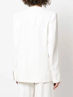 Wholesale ⌛ ( New Season ) Collarless Long Sleeve Blazer By Totême ✔️ -Totême sale2022 18184493 38724263 600