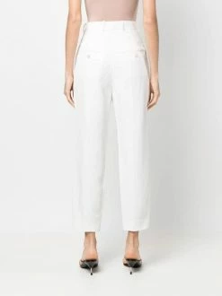 Brand new ✨ ( New Season ) Pressed-crease Four-pocket Tailored Trousers By Totême ✨ -Totême sale2022 18185736 38960989 600