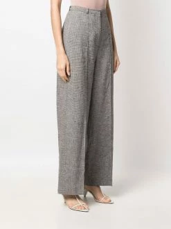 Outlet ⌛ ( New Season ) Houndstooth High Waisted Trousers By Totême 👏 -Totême sale2022 18185950 38828088 600