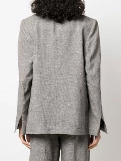 Discount 🛒 ( New Season ) Fine Houndstooth Print Blazer By Totême 👏 -Totême sale2022 18186877 38819452 600