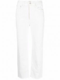 Best Sale 💯 ( New Season ) Cropped Straight-leg 👖 Jeans By Totême 🤩