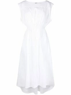 Coupon 🔔 ( New Season ) Asymmetric Midi 👗 Dress By Totême 😍