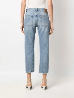 Buy ⌛ ( New Season ) Straight-leg Cropped 👖 Jeans By Totême 🎉 -Totême sale2022 18210900 38818568 600