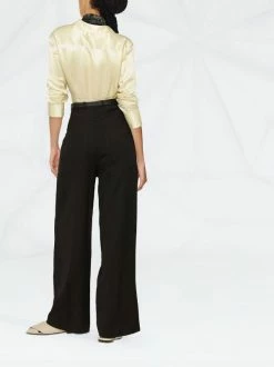 Top 10 😍 ( New Season ) High-waist Wide-leg Trousers By Totême 🥰 -Totême sale2022 18213763 39091460 600