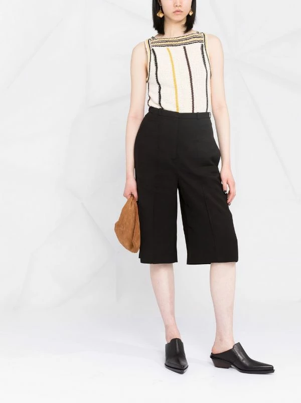 Best Pirce 💯 ( New Season ) Cropped Tailored Trousers By Totême 🥰 2 Best Pirce 💯 ( New Season ) Cropped Tailored Trousers By Totême 🥰 - Image 2