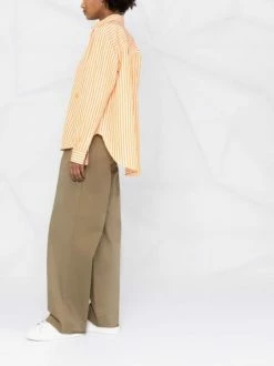 Flash Sale 🔔 ( New Season ) Striped Relaxed-fit 👚 Shirt By Totême 🧨 -Totême sale2022 18279120 8d597ab4 d41e 4bcb ac84 3d0e61833210 600